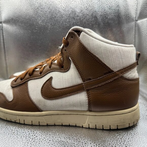 Size 11‎ Nike Dunk High PRM Pecan Sail Mens Lace-Up Athletic Sneakers DQ8800-200 main image 11